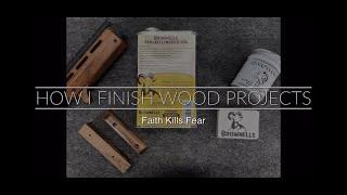 How to do final wood finishing using Boiled Linseed Oil