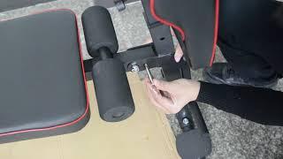 Dumbbell bench assembly instructions