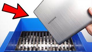 SAMSUNG LAPTOP vs. FAST SHREDDER...