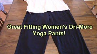 REVIEW Athletic Works Womens Relaxed Fit Dri-More Core Cotton Blend Yoga Pants