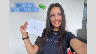 YOUTUBEDAN İLK PARAMI ÇEKTİM NEKADAR KAZANDIM? SÜREÇ HAKKINDA BİLGİ