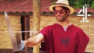 Richard Ayoade & Matt Lucas Train to be Gladiators in Rome  Travel Man