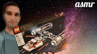 ASMR - LEGO Star Wars Y-Wing Building LONG VIDEO