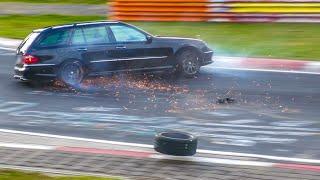 NÜRBURGRING 2023 FAIL & WIN LUCKIEST DRIVERS Accidents Compilation Nordschleife Touristenfahrten