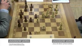 Schach-Event Uni Leipzig Viktor Kortschnoi vs. Wolfgang Uhlmann Tag 1