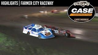 World of Outlaws CASE Construction Equipment Late Models  Illini 100  April 12 2024  HIGHLIGHTS