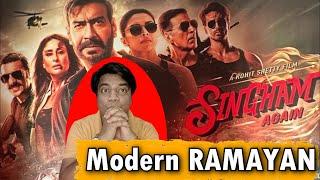 Singham Again Trailer Review  Ajay Devgn  Akshay kumar  Ranveer Singh