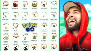 JTGILY’S ENTIRE POKÉMON GO COLLECTION