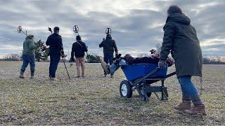 Rolling to Rome - Metal Detecting a Mysterious Colonial Field After Digging an Ancient ROMAN Coin