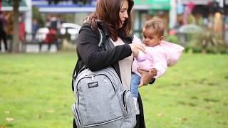 Wolffepack Luna Ultra Easy Baby Changing Backpack & Diaper Bag