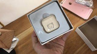  Unboxing  Bluetooth HeadPhone TWS  cute 