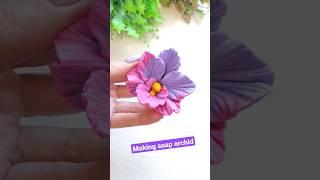 Как залить орхидею из мыла - Мыловарение от ТакКруто - Цветы из мыла