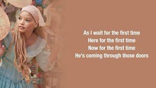 Halle Bailey - For The First Time Lyrics The Little Mermaid