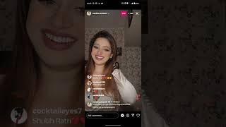 Kenisha Awasthi Video Instagram live streaming Videos 2023 #kenishaawasthi #short #reels