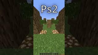 Ps1 vs Ps2 vs Ps3 vs Ps4 vs Ps5... #minecraft