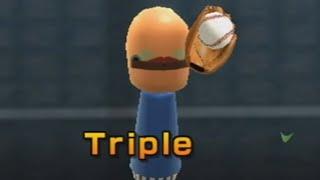 trying to get 3099 skill level in wii sports baseball but beef boss keeps giving up triples