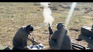 WORKS 11 bojowe strzelanie moździerz ANTOS & Antos-LR Mortar thermobaric ammo real shooting.