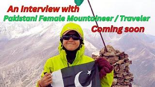 Podcast with Hina Fatima  Pakistani Female Mountaineer   Coming Soon  Baidaar Tv  Urdu  Hindi