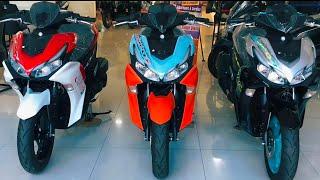 2024 YAMAHA AEROX 155 NEW COLOR VARIANTS HAS LAUNCHED LATEST REVIEW PRICE SPECS AND FEATURES