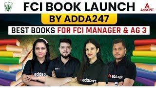 FCI Book Launch By Adda247  Best Books for FCI Manager & AG 3  FCI Recruitment 2022