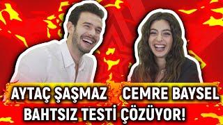 Aytaç Şaşmaz ve Cemre Baysel ile Bahtsız Test