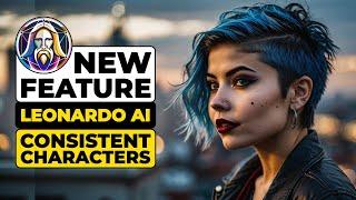 Leonardo AI New Feature Consistent Characters with Text to Image Art Generators - AI Tutorial