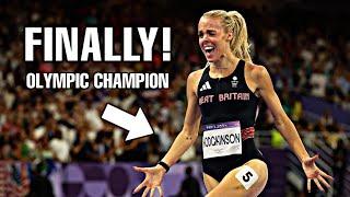 SHE HAS FINALLY DONE IT  KEELY HODGKINSON 800M OLYMPIC CHAMPION