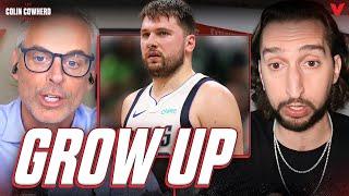 “Luka Doncic doesn’t believe defense matters”  Colin Cowherd & Nick Wright NBA