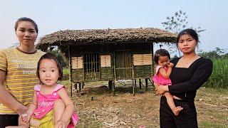 How to build a beautiful and fast bamboo house for an 18-year-old single mother