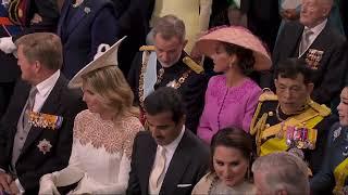 The highlights all the royal guests at the coronation