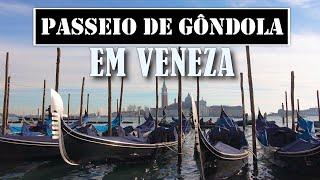Como é o PASSEIO DE GONDOLA em VENEZA na ITÁLIA?