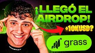 AIRDROP CONFIRMADO DE GRASS ¿Cuanto vamos a Ganar? +10k?