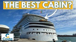 Our COSTA DIADEMA Balcony CABIN TOUR and REVIEW 9281