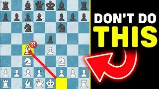 The Opening Mistake Youre Probably Making in Chess