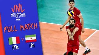 Italy  Iran - Full Match  Men’s Volleyball Nations League 2019