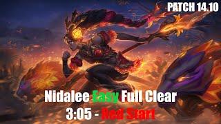 Nidalee Easy Full Clear - 305 Red Start - Patch 14.13