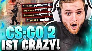 MEIN ERSTES mal CSGO 2  VIEL zu GEILES GAME - ESPORTLER carried UNS?