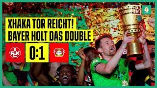 Trotz Platzverweis Werkself gewinnt Finale von Berlin Kaiserslautern - Leverkusen 01  DFB-Pokal