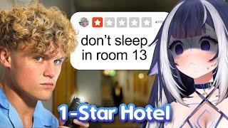 Shylily Reacts to I Tested 1-Star Hotels again - Ryan Trahan