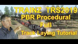 TRAINZ Railroad Simulator 2019 Route Building Part 1