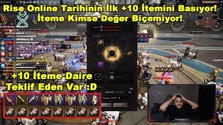 PoineMaia - Rise Online Tarihinin İlk +10 İtemini Basıyor İteme Kimse Değer Biçemiyor Rise Online