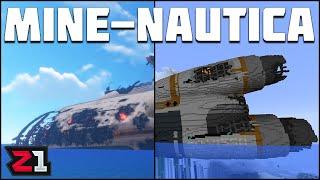 Subnautica AND Minecraft? Minenautica Minecraft Mod  Z1 Gaming