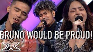 I Can Listen To Them Sing This ALL DAY Stunning Bruno Mars Cover  X Factor Global