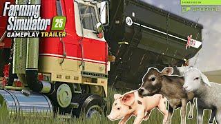 FS25 Gameplay Trailer & Breakdown  Farming Simulator 25