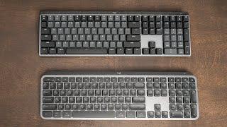 Logitech MX Mechanical vs MX Keys S Logi Flagship Keyboard with Numberpad Comparison