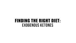 Finding The Right Diet Exogenous Ketones