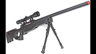 AGM l96 Airsoft sniper rifle.