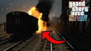 Destroying the train  GTA The Ballad of Gay Tony 1080p