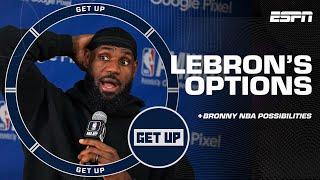 The door is OPEN for LeBron ️ - Windy talks LeBrons options & Bronnys FUTURE in NBA  Get Up