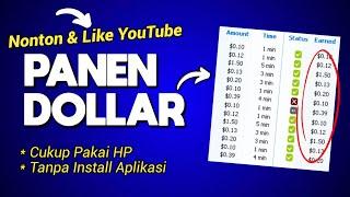 HASILKAN 1 JUTA Dari Nonton Dan Like Video Youtube - Cara Dapat Uang Dari Internet